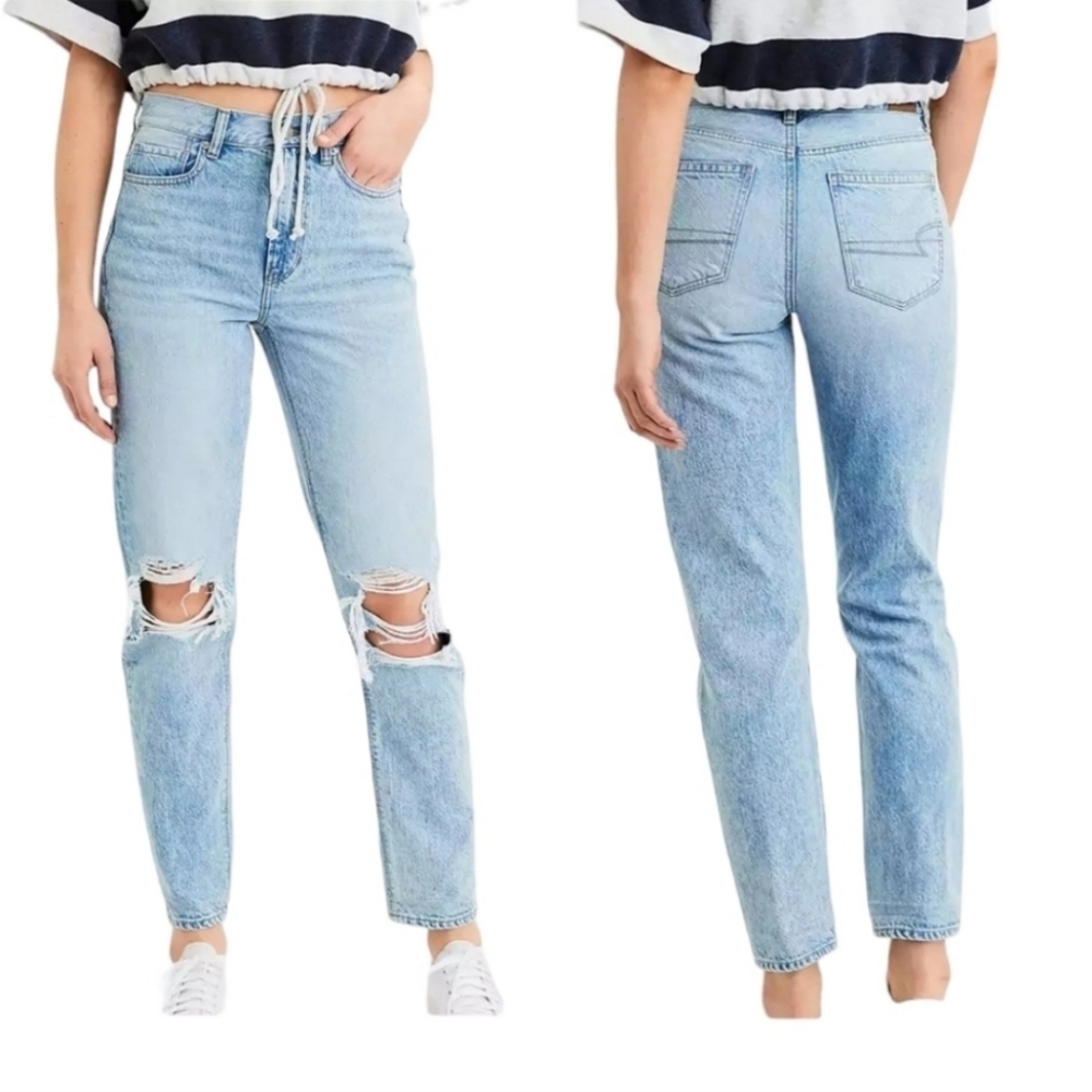 AEO Relaxed Mom Jean Sz 6